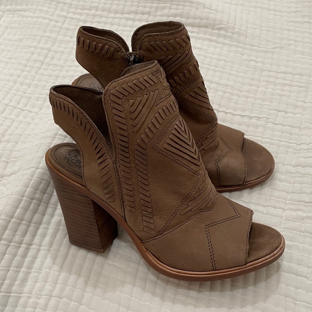 Vince Camuto Karinta Peep Toe Block Heel Bootie